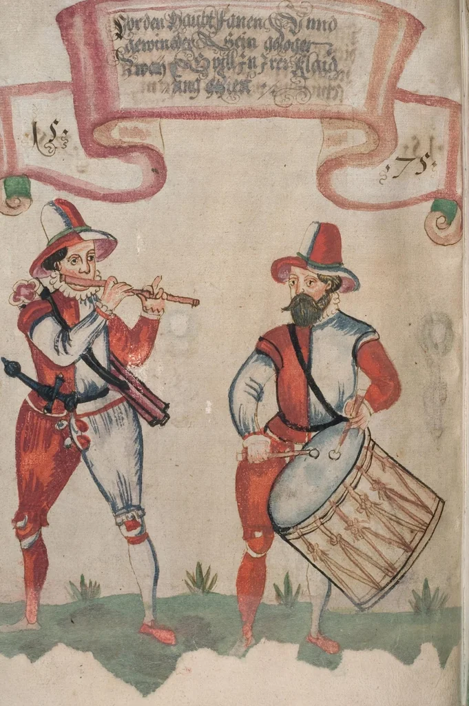 An illustration from Reimspruch auf das Armbrust- und Büchsenschießen in Worms 1575, 1575, leaf 76