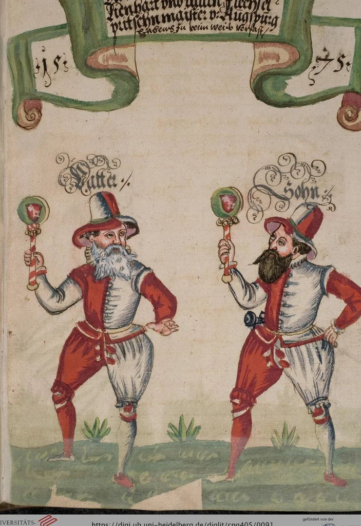 An illustration from Reimspruch auf das Armbrust- und Büchsenschießen in Worms 1575, 1575, leaf 91