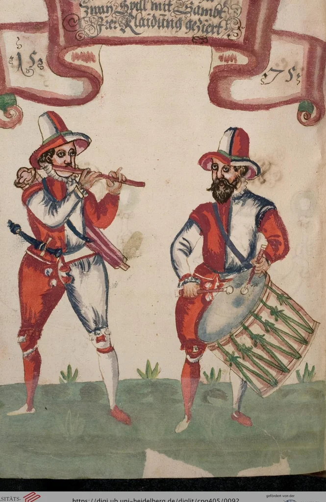 An illustration from Reimspruch auf das Armbrust- und Büchsenschießen in Worms 1575, 1575, leaf 92