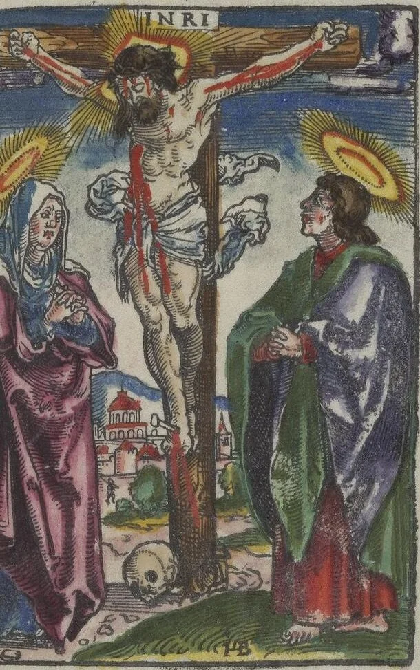 An illustration from Gebetbuch von Jakob Faber für Kurfürst August von Sachsen, 1556, leaf 5