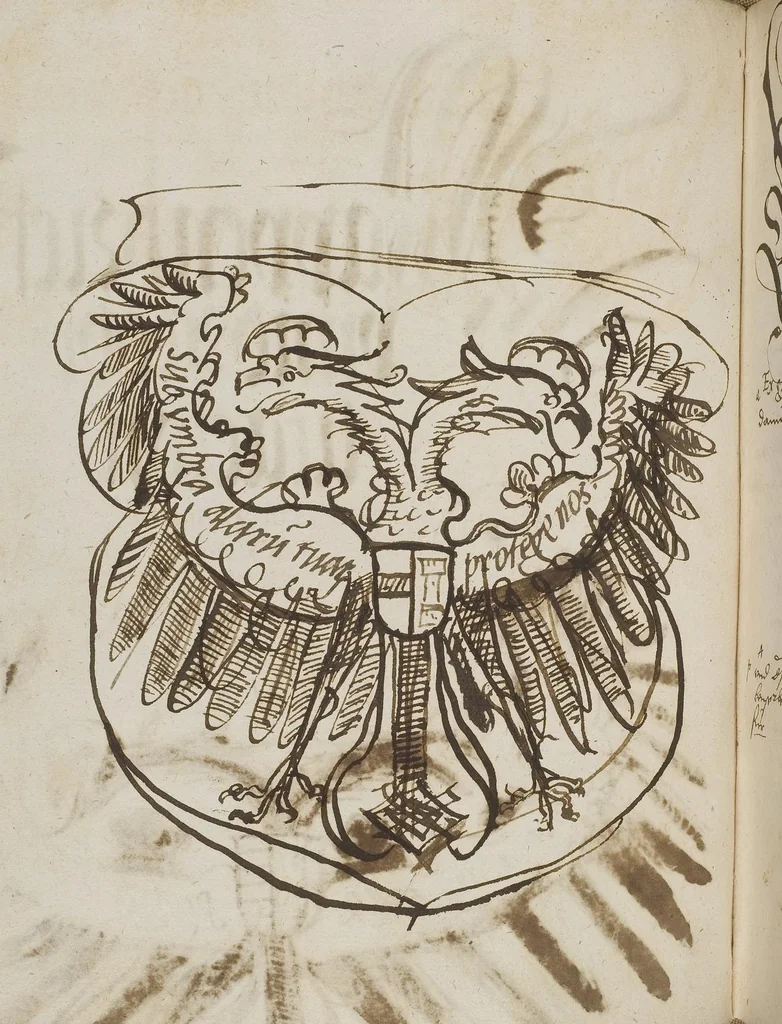 An illustration from Urkundensammlung (Formelbuch), 1530, leaf 30