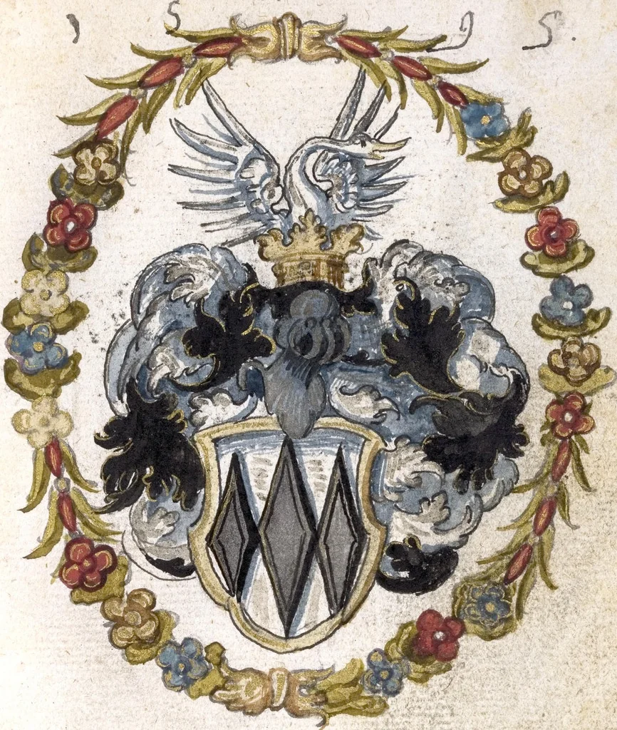An illustration from Stammbuch, 1587, leaf 229