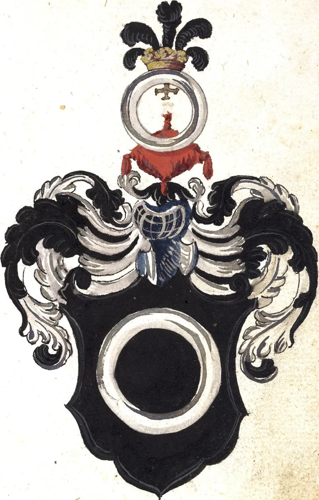 An illustration from Stammbuch, 1587, leaf 23