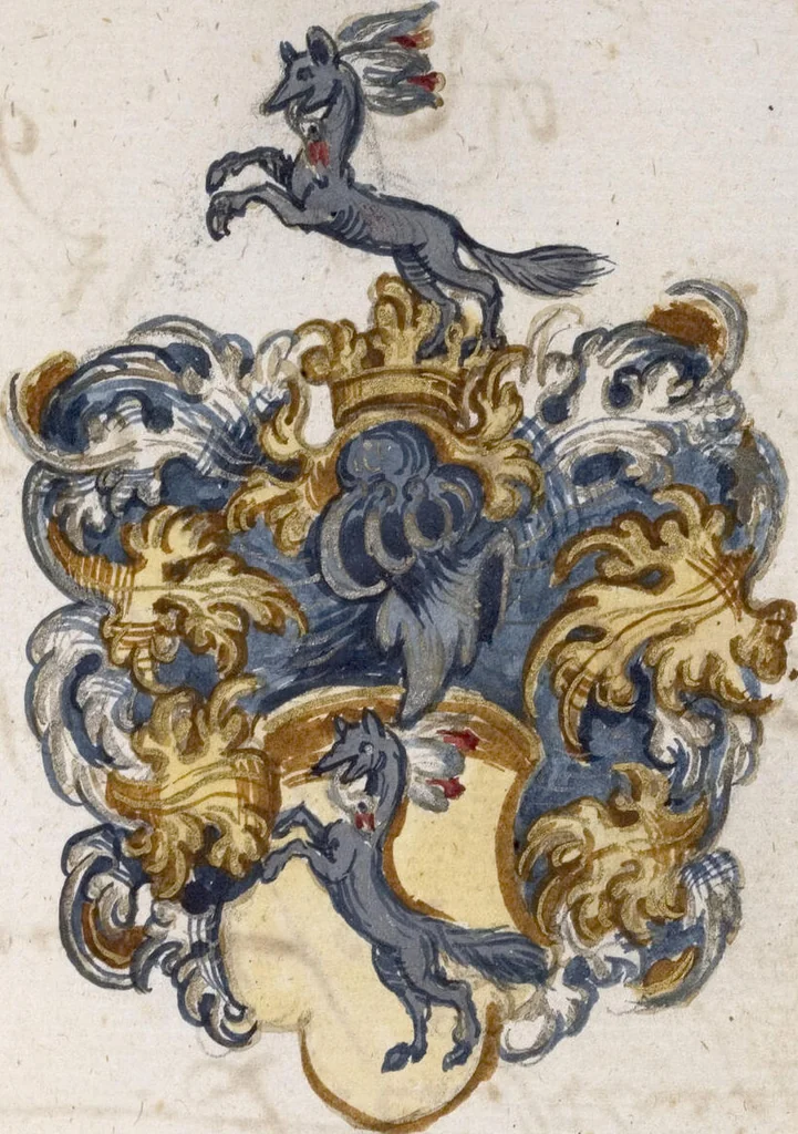 An illustration from Stammbuch, 1587, leaf 311