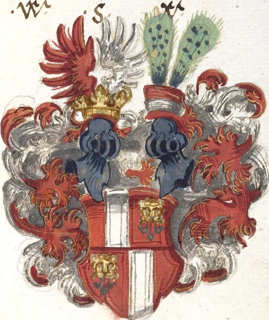An illustration from Stammbuch, 1587, leaf 373