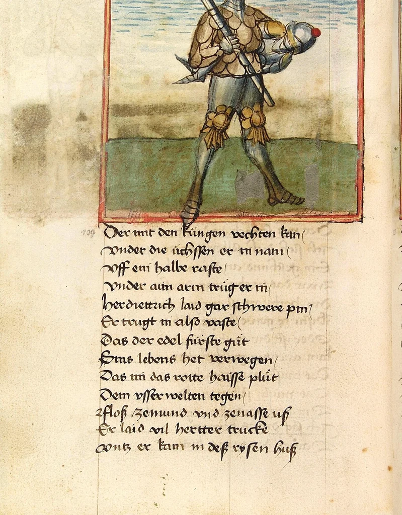 An illustration from Sigenot, 1470, leaf 116