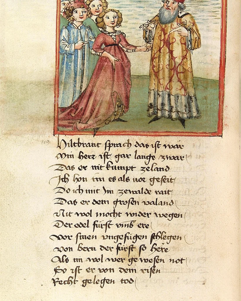 An illustration from Sigenot, 1470, leaf 126