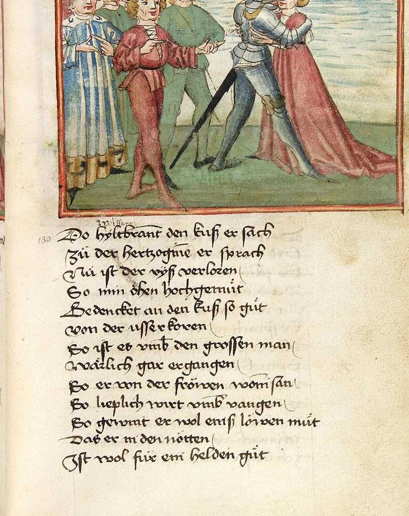An illustration from Sigenot, 1470, leaf 137