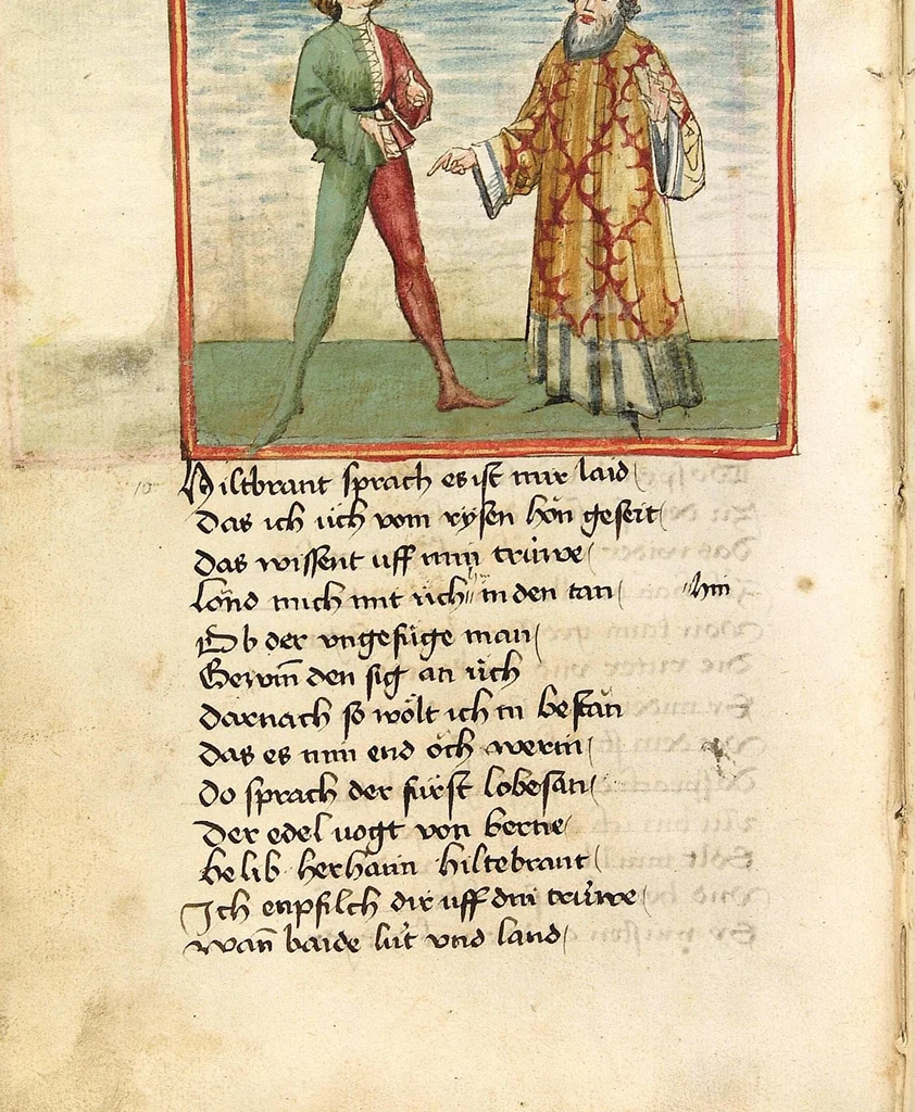 An illustration from Sigenot, 1470, leaf 16