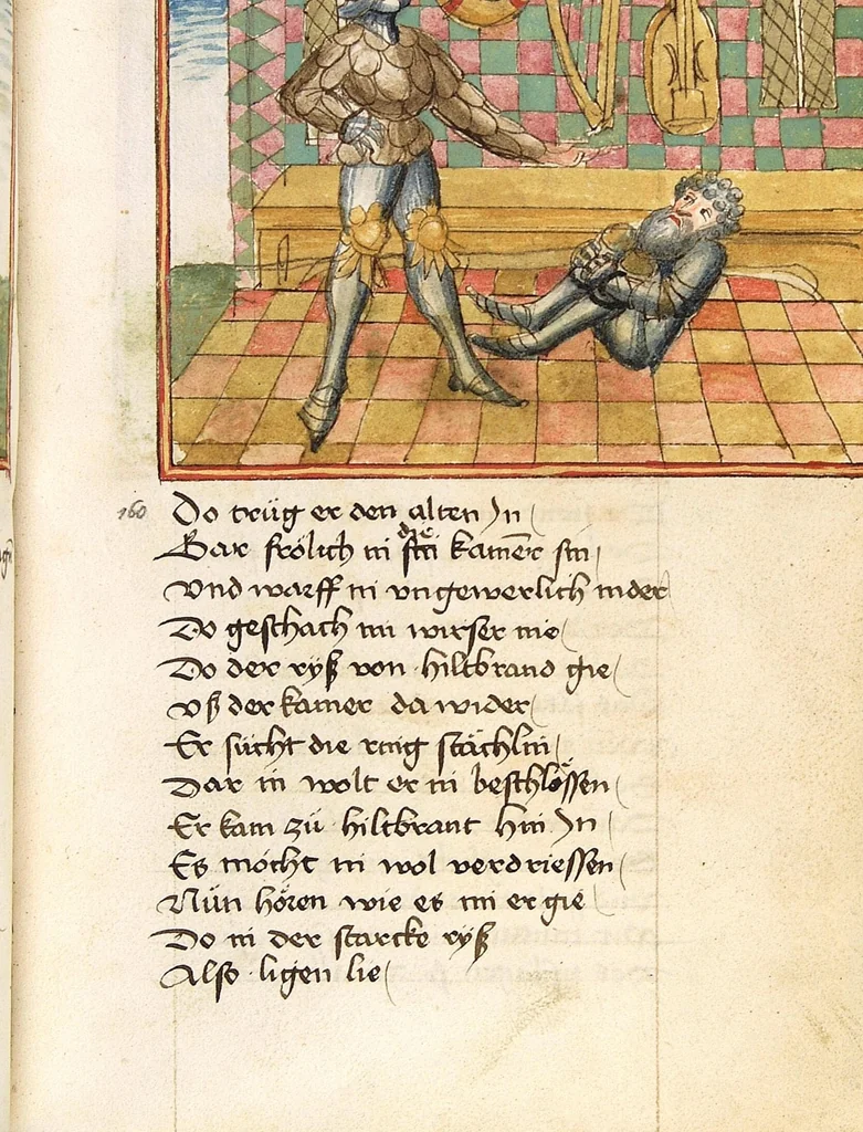 An illustration from Sigenot, 1470, leaf 167