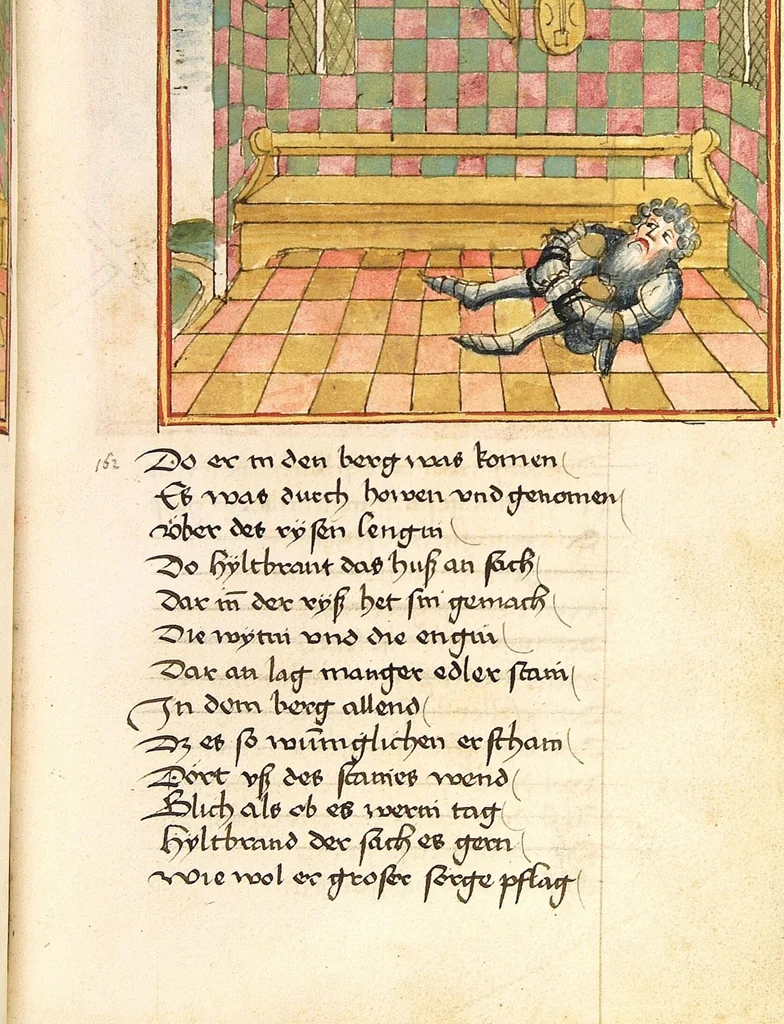 An illustration from Sigenot, 1470, leaf 169