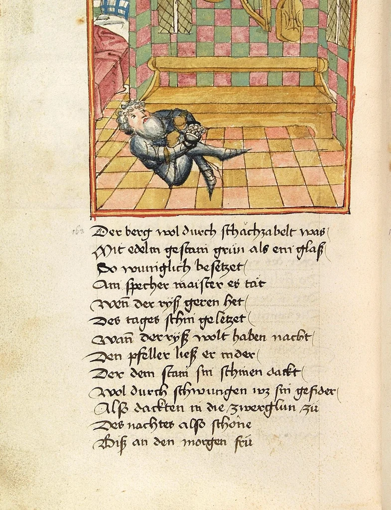 An illustration from Sigenot, 1470, leaf 170