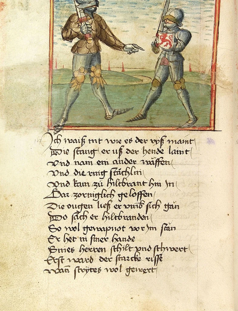 An illustration from Sigenot, 1470, leaf 174