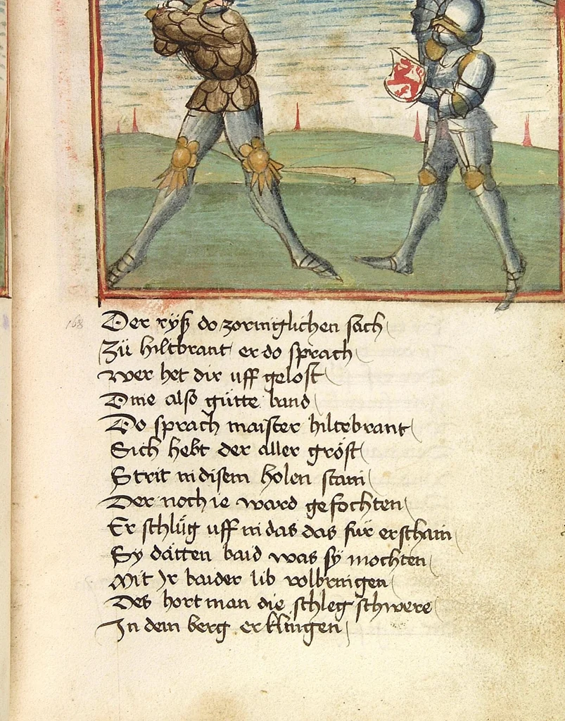 An illustration from Sigenot, 1470, leaf 175