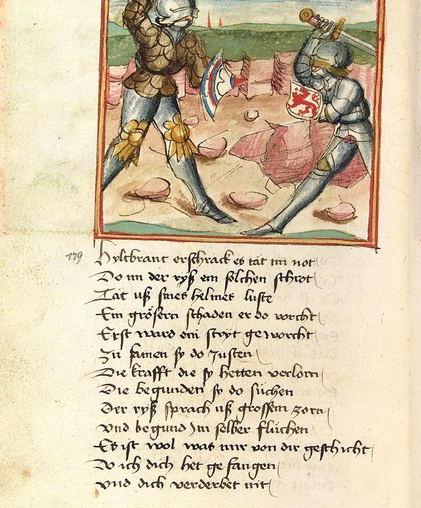 An illustration from Sigenot, 1470, leaf 186