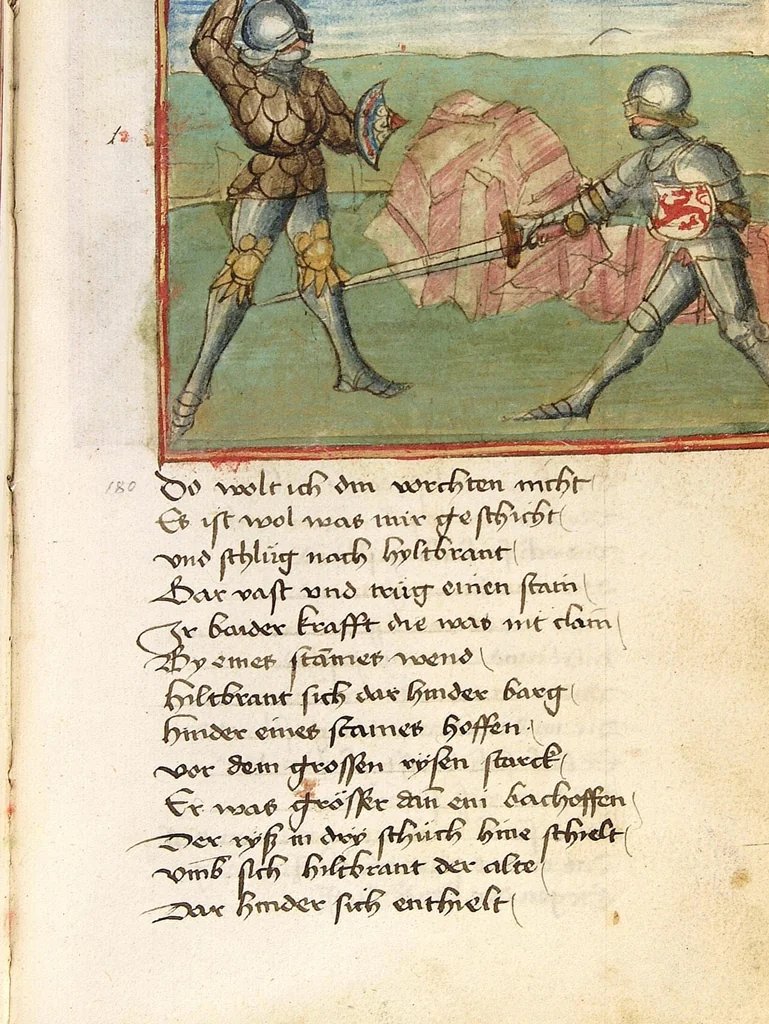 An illustration from Sigenot, 1470, leaf 187