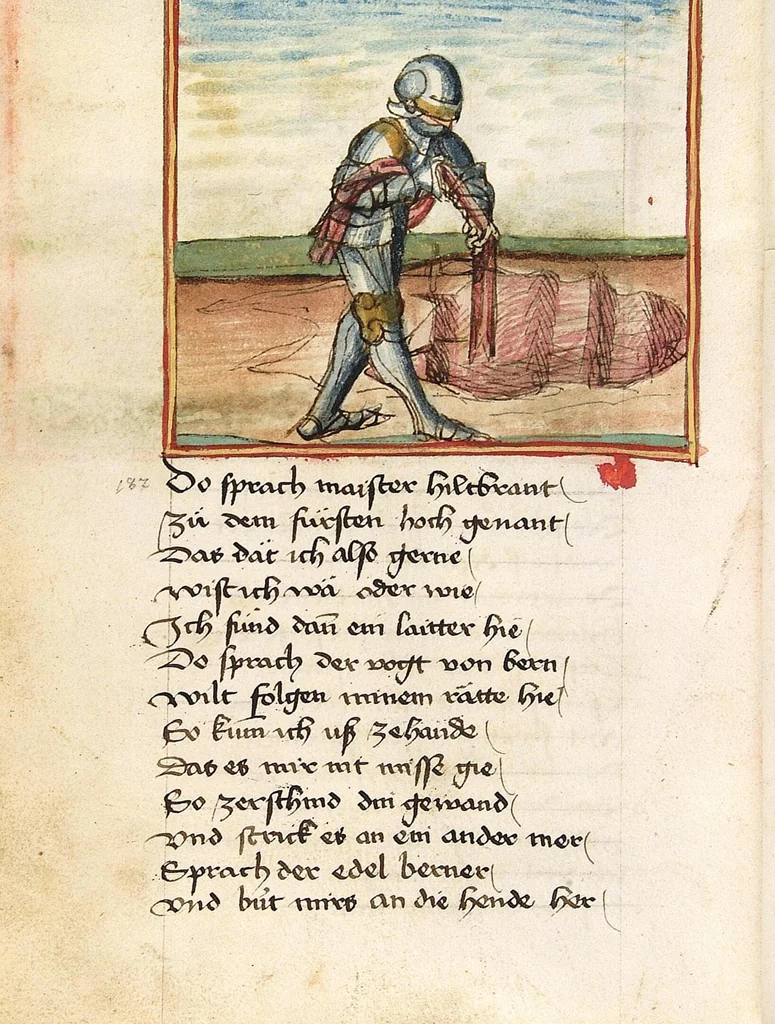 An illustration from Sigenot, 1470, leaf 194