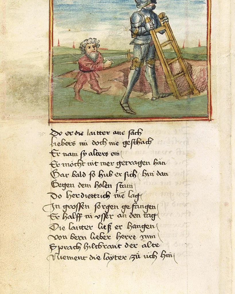 An illustration from Sigenot, 1470, leaf 202