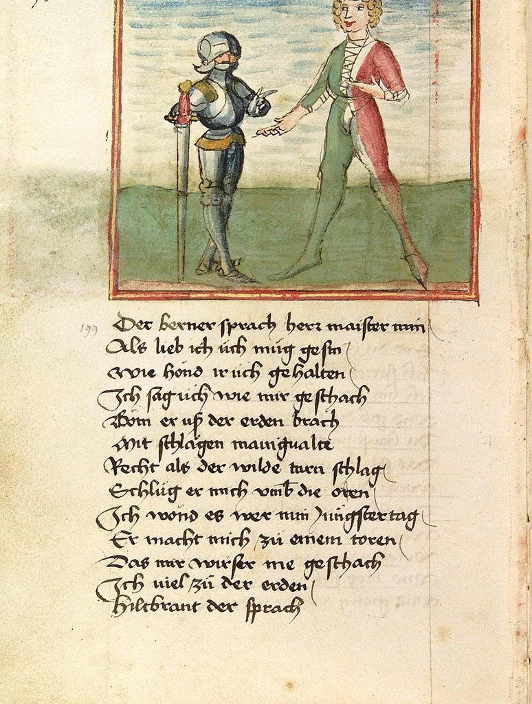 An illustration from Sigenot, 1470, leaf 206