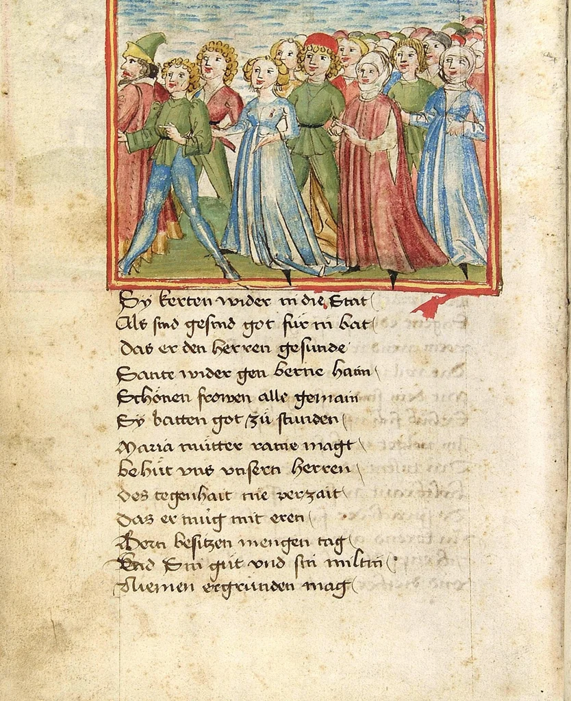 An illustration from Sigenot, 1470, leaf 26