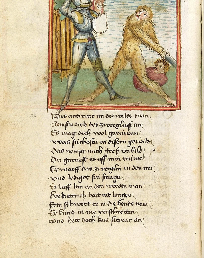 An illustration from Sigenot, 1470, leaf 38