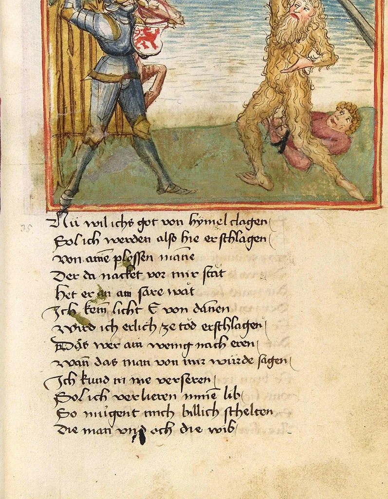 An illustration from Sigenot, 1470, leaf 41