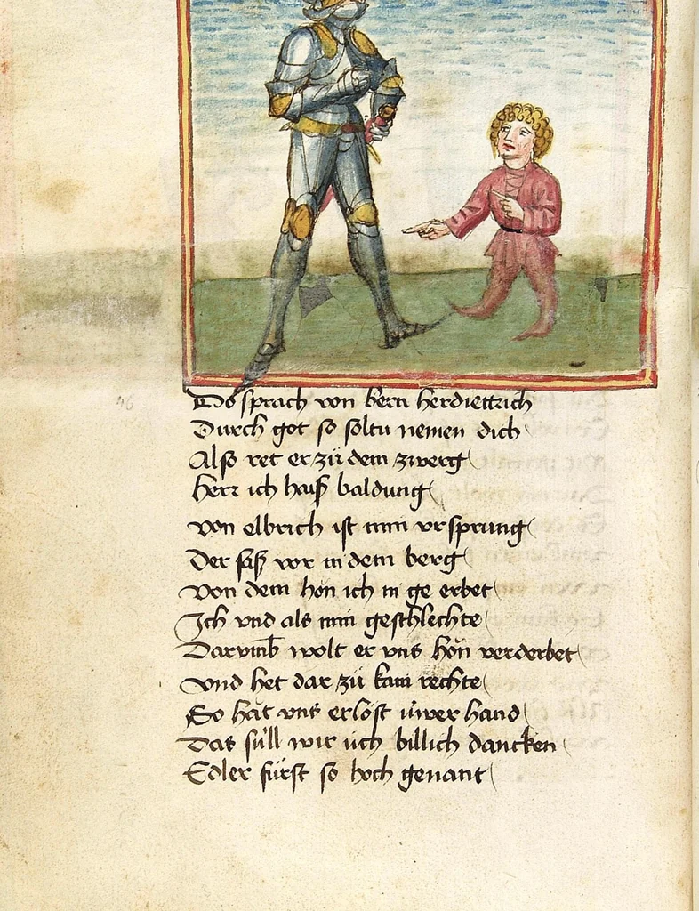 An illustration from Sigenot, 1470, leaf 52