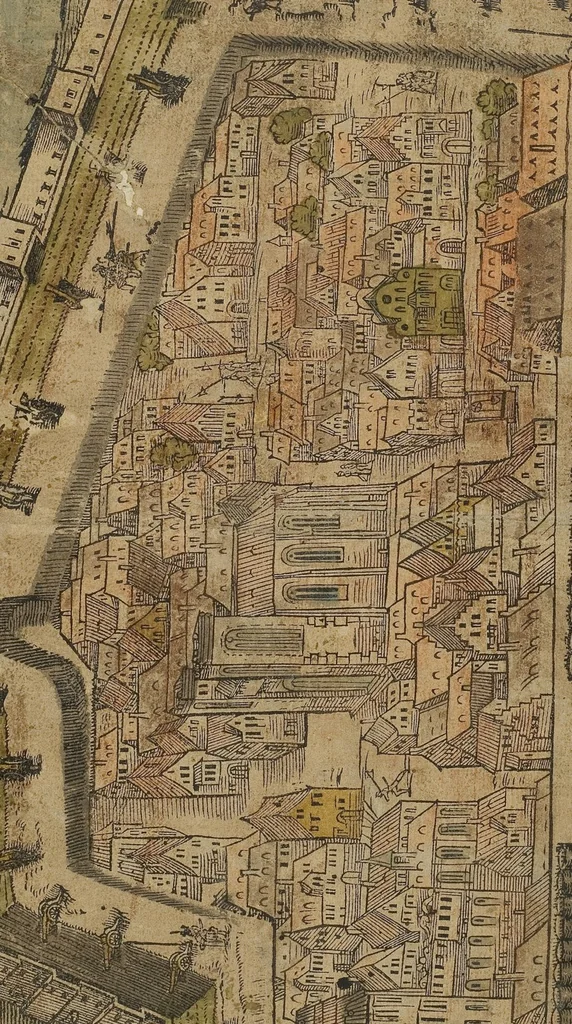 An illustration from Berichte und Dichtung über Herzog Johann Friedrich I. von Sachsen, 1555, leaf 66
