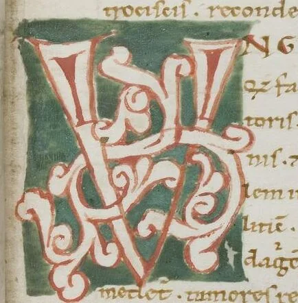An illustration from Medizinische Sammelhandschrift, leaf 599