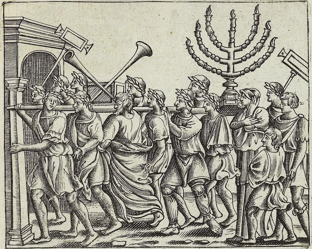 An illustration from Discovrs De La Religion Des Anciens Romains, 1672, leaf 10