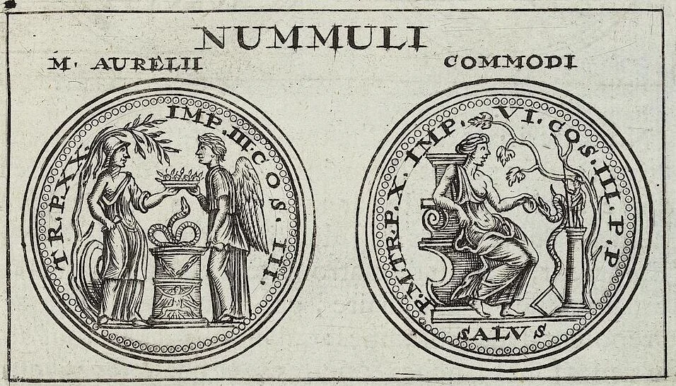 An illustration from Discovrs De La Religion Des Anciens Romains, 1672, leaf 108