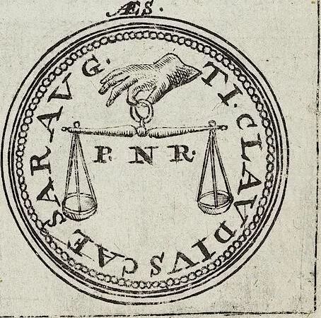 An illustration from Discovrs De La Religion Des Anciens Romains, 1672, leaf 119