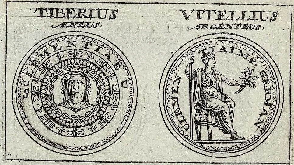 An illustration from Discovrs De La Religion Des Anciens Romains, 1672, leaf 127