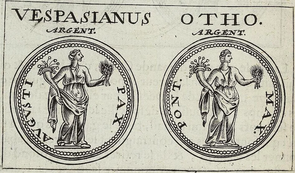 An illustration from Discovrs De La Religion Des Anciens Romains, 1672, leaf 133