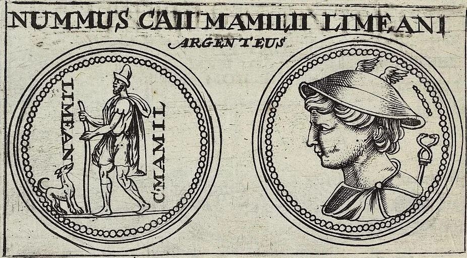 An illustration from Discovrs De La Religion Des Anciens Romains, 1672, leaf 153