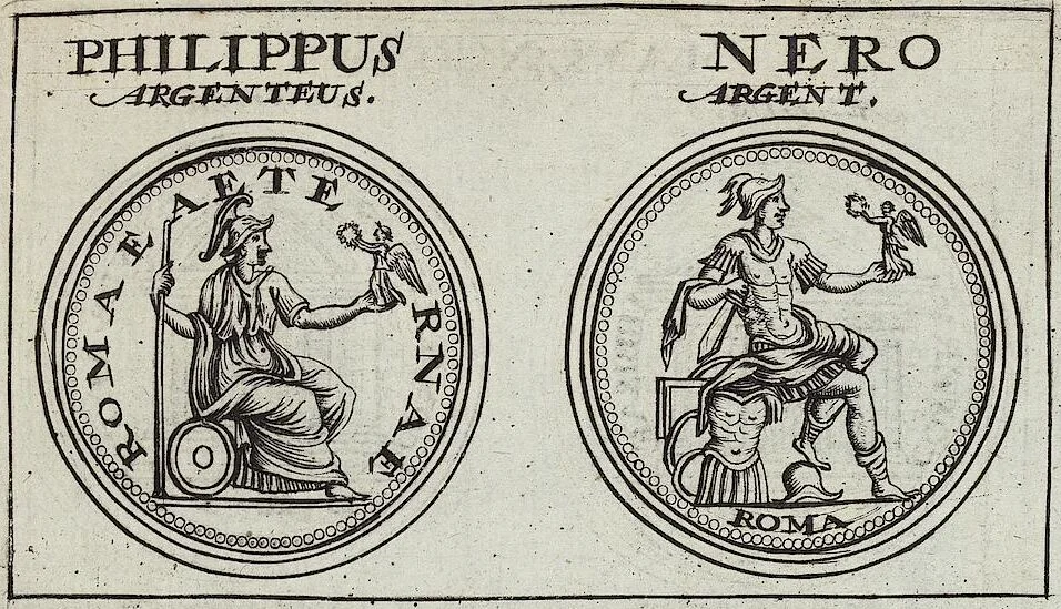 An illustration from Discovrs De La Religion Des Anciens Romains, 1672, leaf 162