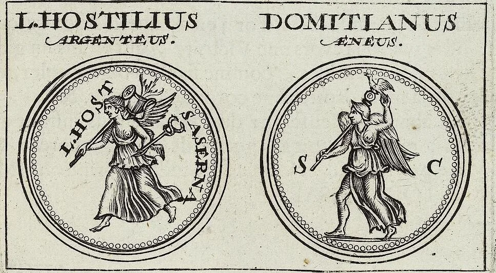 An illustration from Discovrs De La Religion Des Anciens Romains, 1672, leaf 168