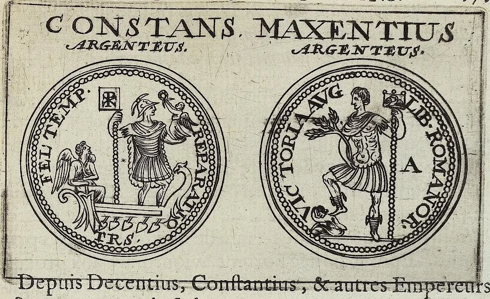 An illustration from Discovrs De La Religion Des Anciens Romains, 1672, leaf 172