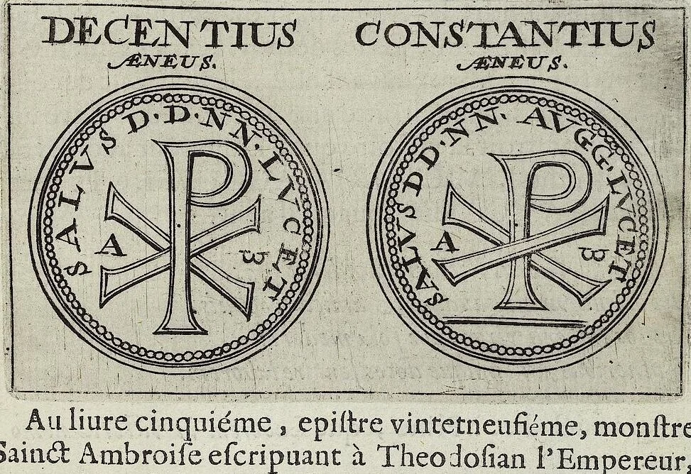 An illustration from Discovrs De La Religion Des Anciens Romains, 1672, leaf 172