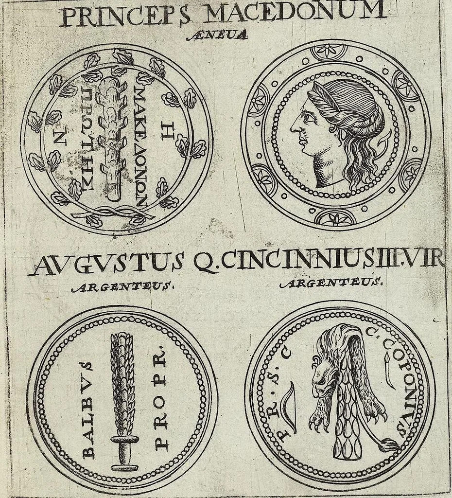 An illustration from Discovrs De La Religion Des Anciens Romains, 1672, leaf 176