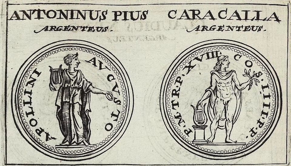 An illustration from Discovrs De La Religion Des Anciens Romains, 1672, leaf 189