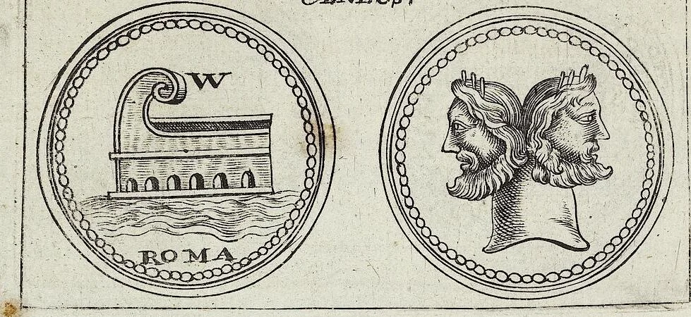 An illustration from Discovrs De La Religion Des Anciens Romains, 1672, leaf 19