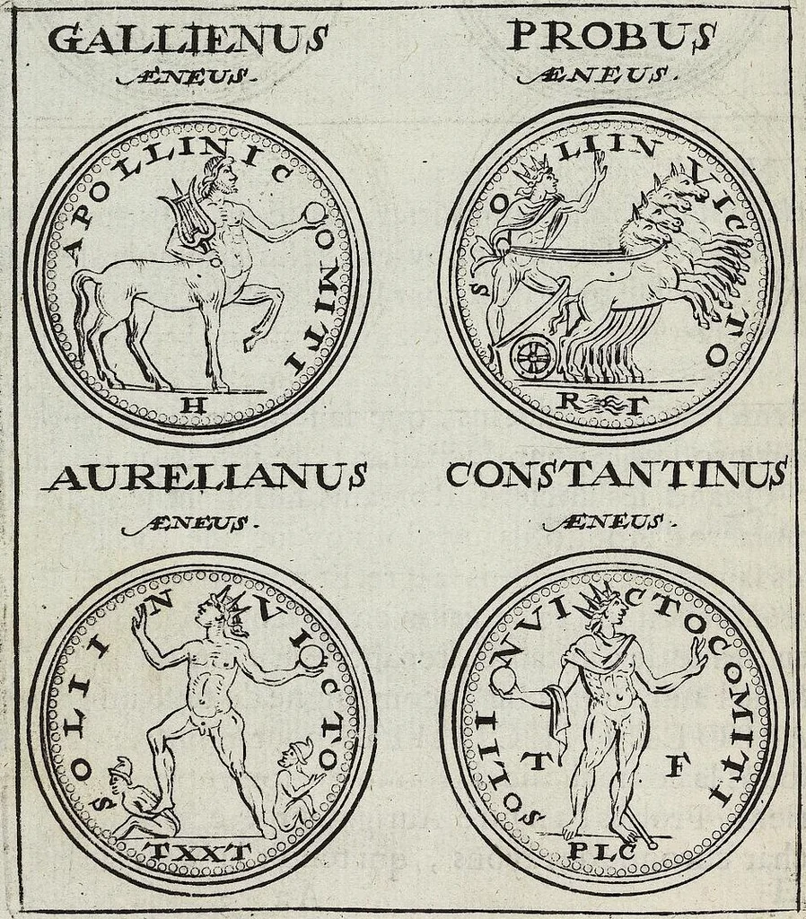 An illustration from Discovrs De La Religion Des Anciens Romains, 1672, leaf 191