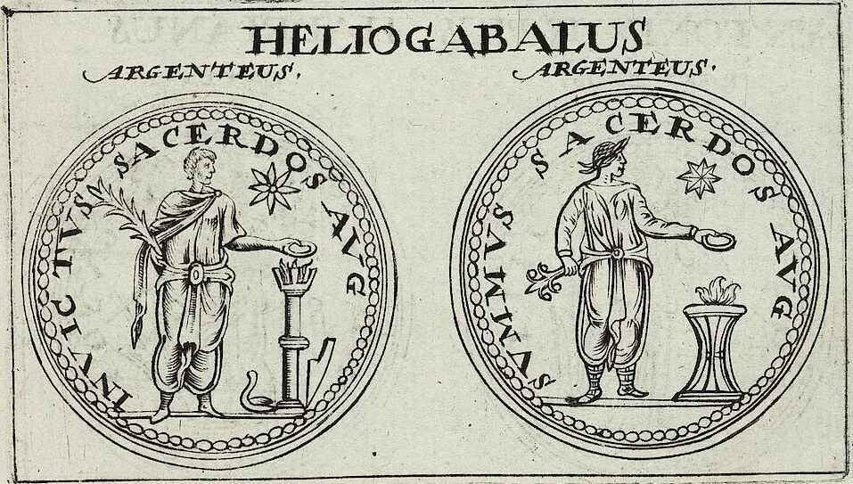 An illustration from Discovrs De La Religion Des Anciens Romains, 1672, leaf 200