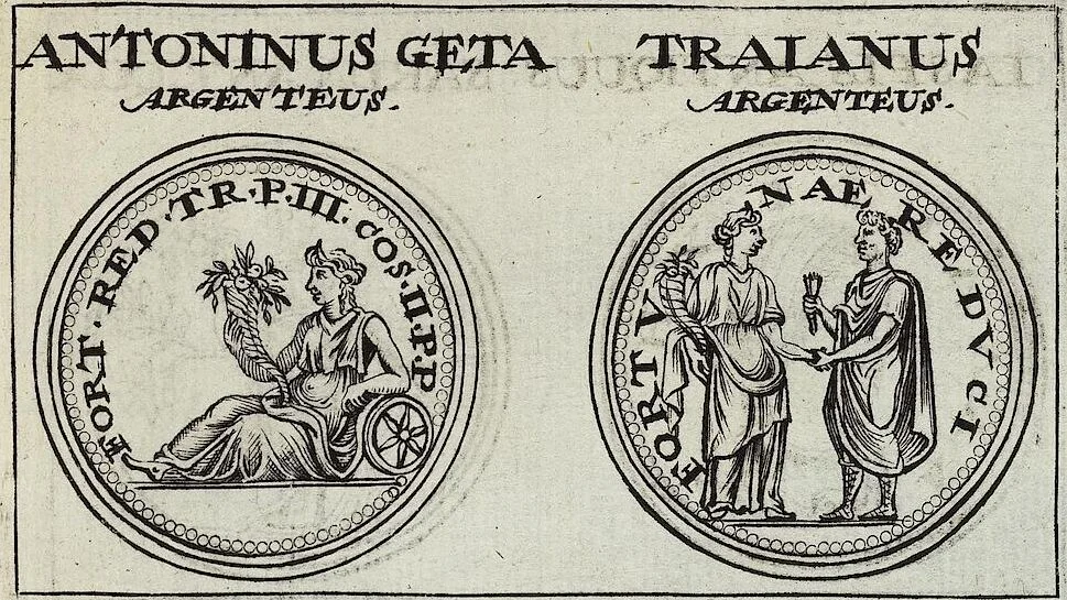 An illustration from Discovrs De La Religion Des Anciens Romains, 1672, leaf 202