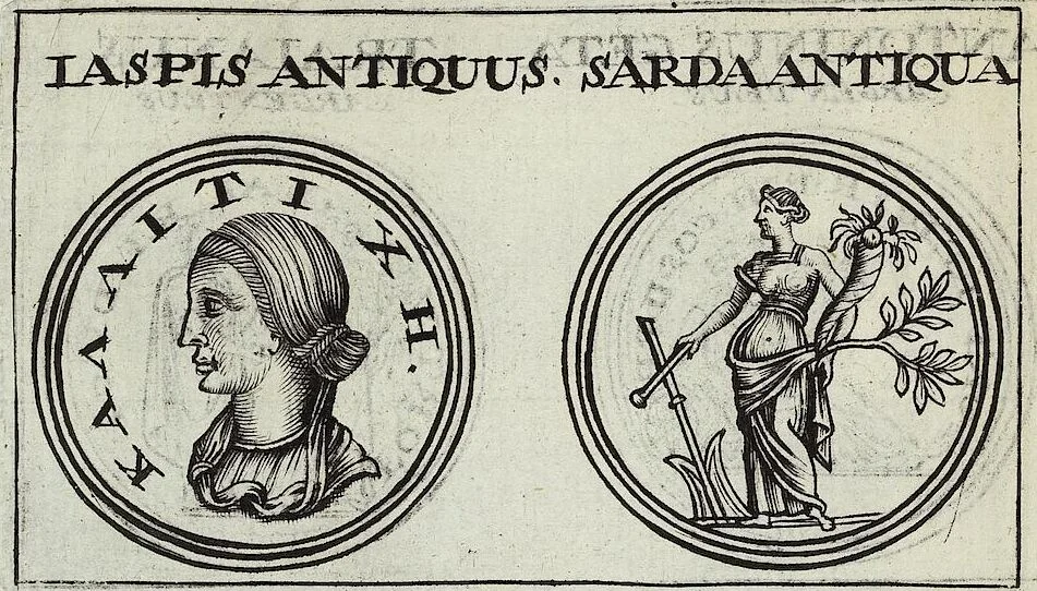 An illustration from Discovrs De La Religion Des Anciens Romains, 1672, leaf 203