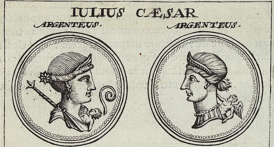An illustration from Discovrs De La Religion Des Anciens Romains, 1672, leaf 210