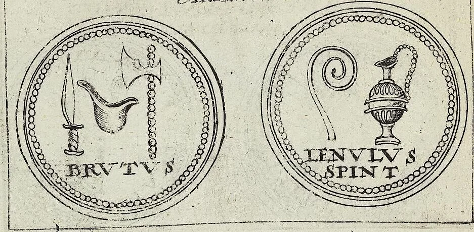 An illustration from Discovrs De La Religion Des Anciens Romains, 1672, leaf 233