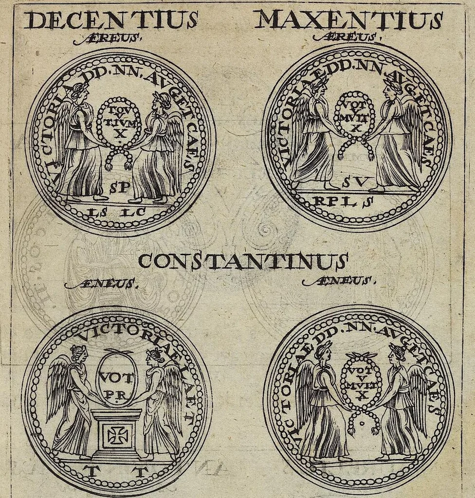 An illustration from Discovrs De La Religion Des Anciens Romains, 1672, leaf 256