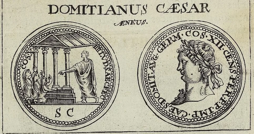 An illustration from Discovrs De La Religion Des Anciens Romains, 1672, leaf 263